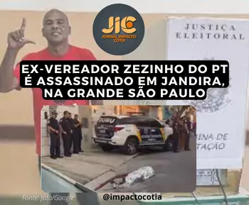 O ex-vereador Zezinho do PT, de 51 anos é assassinado em Jandira, na Grande São Paulo